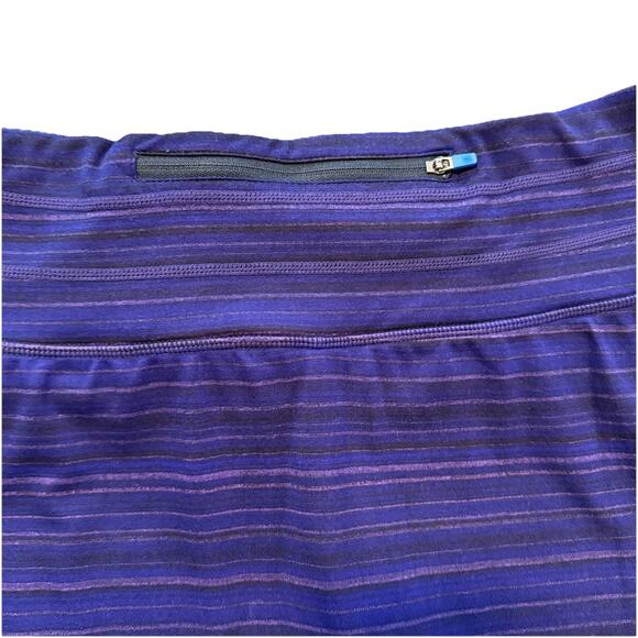 Athleta Relay Skort/Skirt Size Medium Purple Tennis Golf Athleisure Workout - Picture 4 of 9